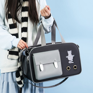 Mochila Transpirable y Antiestrés para Mascotas, Ecológica, Ligera, de Gran Capacidad, para Gatos y Canguro, 10 kg, Fácil de Transportar - Product Image 1