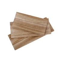 Usine de bois chinoise - Planches de bois massif en paulownia carbonisé sur mesure avec finition vieillie pour étagères et meubles