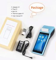 GOOJPRT Q2 Terminal PDA Android POS portable Imprimante de reçus thermique avec nfc 3G,WIFI,BT,Paly Store