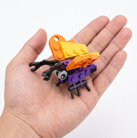 Ensemble de blocs de construction en forme de papillon, jouet de construction STEM, briques éducatives à monter soi-même, Kit de modèles d'animaux, cadeau pour enfants de 6 ans et plus