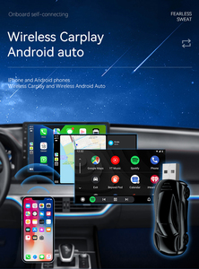อะแดปเตอร์ USB ไร้สาย 2 in 1 สำหรับ CarPlay และ Android Auto สำหรับรถยนต์รุ่นต่างๆ แบบเสียบและใช้งานได้ทันที ตัวแปลง Smart Link - Product Image 5