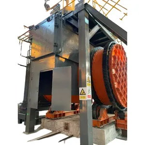 Lead Melting Industrial Fired Heater Rotary Type Lead Blast Furnace Rotary Furnace Melting Furnace