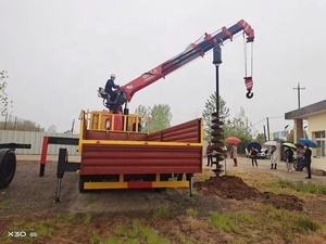 Promotion Dongfeng <span class=keywords><strong>Camion</strong></span>-<span class=keywords><strong>grue</strong></span> à plateau 8, 10, 14 tonnes 4x2, <span class=keywords><strong>Grue</strong></span> mobile montée sur <span class=keywords><strong>camion</strong></span> avec forage par tarière (avec foret) - Product Image 6