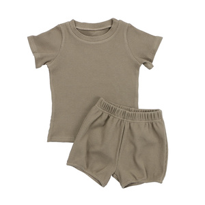 Bambini caldi di Vendita Che Coprono Gli Insiemi Manica Corta Pantaloncini Vestiti Del Bambino 2 Pcs Outfit Set di <span class=keywords><strong>Abbigliamento</strong></span> - Product Image 3