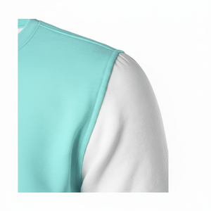 Veste universitaire d'hiver haut de gamme avec corps en laine, manches en cuir, col montant, logo frontal respirant, premium pour hommes - Product Image 1