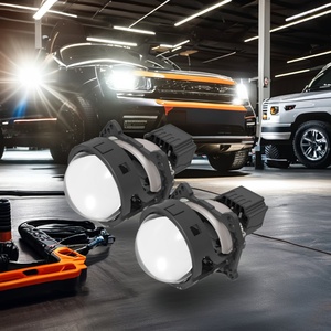 Sanvi 3.0-Inch A11 Pro LED Car Headlights 64W 6 Low Beam 2 High Beam 12V Universal 6000K for Golf Civic Camry - Product Image 5