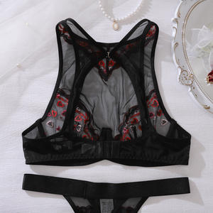 Audaci biancheria intima Sexy Sexy Sexy intimo Sexy completo vedo attraverso reggiseno perizoma <span class=keywords><strong>sensuale</strong></span> elegante da donna Lingerie Sexs - Product Image 6