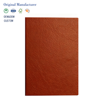 Carnets de notes d'affaire en cuir PU A5 100gsm personnalisés multicolore en cuir PU de fournisseur scolaire