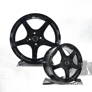 Rueda de Aleación de Aluminio 3R ADVAN GT Estilo JDM 16x7 para Auto, Negro Brillante, Multirradio, 4H100 ET38 03244-V3, Rin Premium - Product Image 3