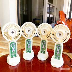 Nouveauté, vente flash, ventilateur de football mondial, 500 mAh, 3 vitesses, mini ventilateur de bureau personnalisé, directement de l'usine - Product Image 4