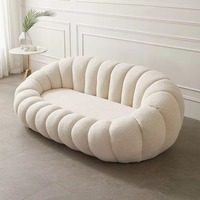 Canapé-lit confortable en velours, convertible, extensible, multifonctionnel, moderne, pour salon