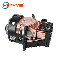 HENVVEI Phares de voiture 3 pouces 8500lm, feux de route, projecteur LED Wargod