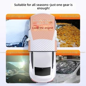 Housse <span class=keywords><strong>de</strong></span> protection imperméable en aluminium pour pare-brise <span class=keywords><strong>de</strong></span> <span class=keywords><strong>voiture</strong></span>, <span class=keywords><strong>anti</strong></span>-soleil, <span class=keywords><strong>anti</strong></span>-<span class=keywords><strong>neige</strong></span> et <span class=keywords><strong>anti</strong></span>-grêle - Product Image 6