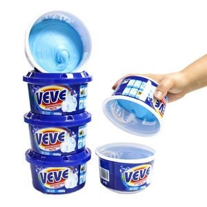 Pâte à vaisselle Logo Oem, nettoyant de cuisine de qualité supérieure, crème, détergent, pâte Axion pâte à vaisselle