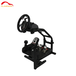 Support de volant de course universel pour jeux de course sur PC avec pédales de changement de vitesse pour <span class=keywords><strong>jeu</strong></span> de course automobile PS4 - Product Image 1