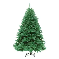 Kerstboom Ornament Pvc Materiaal Multi Hoogte Groene Boom Kerst Decoratie Metalen Stand Hoge Kwaliteit Kerstboom