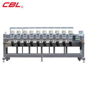 CBL multihead मॉडल औद्योगिक कढ़ाई मशीन के लिए ब्लाउज चादरें/टी शर्ट/मोजे/जूते बनाने की मशीन