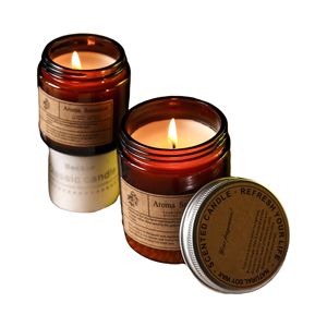 CSB250ML vela de cera de soja de aromaterapia moderna hecha a mano grande para decoración del hogar - Product Image 5