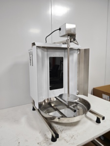 2-Burner Good Price Commercial Stainless Steel Electric 220V Shawarma Machine for Home &amp; <strong>Food</strong> <strong>Stand</strong> - Product Image 6