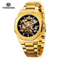 2025 Relogio Forsining Montres Mécaniques Top Marque Montres Hommes Automatique Squelette En Acier Mécanique Montres pour Montres Hommes