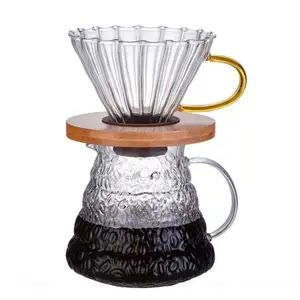 Factory Supply Heat Resistant Glass Coffee Maker & 600ml Glass Coffee Maker For Sell