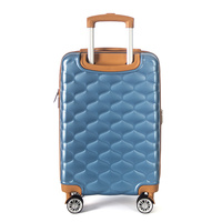 Valises à roulettes personnalisées en PP de haute qualité, extensibles, grande capacité, modernes, simples, unisexes, avec serrures et poignées télescopiques