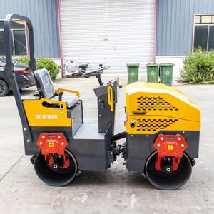 Aufsitz-Straßenwalze 1 Tonne Vibrationswalze - Product Image 6