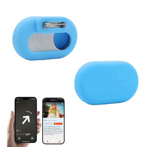 Funda protectora de piel de silicona compatible con <span class=keywords><strong>Galaxy</strong></span> <span class=keywords><strong>SmartTag</strong></span> 2 funda con pasador de seguridad oculto para niños ropa para mascotas mochila - Product Image 1