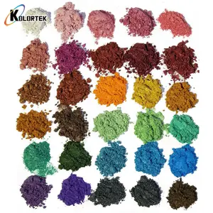 Epoxy Flooring Pigments KOLORTEK Color Mica Pigment Powder Pearlescent Metallic Epoxy Resin Floor Wooden Coating Pigment