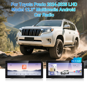 NaviHua 12.3" Touch Screen For Toyota Prado LC250 2024+ Android <b>Car</b> Radio Multimedia Carplay Navigation Auto Head Unit Monitor - Product Image 4