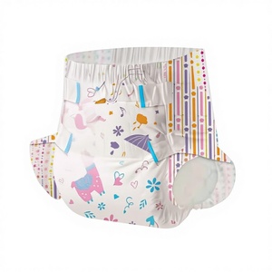 Couches d'incontinence jetables imprimées ABDL pour adultes, personnalisées, en gros, avec dos en plastique, épaisses et mignonnes, pour hommes - Product Image 1