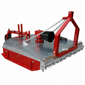 Falciatrice Rotante a 3 Punti per Trattore, Personalizzabile OEM, Rossa, con Lama per Erba e Fieno, Garanzia di 1 Anno - Product Image 1