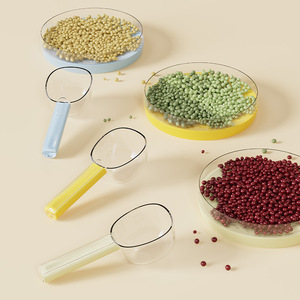 Glass Sealing Clip Dishwasher Safe for Kitchen Use Grain & Noodle Serving Pet Food Spoon - Product Image 2