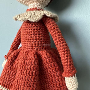 Bébé poupée naturelle faite à la main tricoté au <span class=keywords><strong>crochet</strong></span> jouets poupée au <span class=keywords><strong>crochet</strong></span> <span class=keywords><strong>pour</strong></span> bébés <span class=keywords><strong>Crochet</strong></span> bébé poupée - Product Image 4