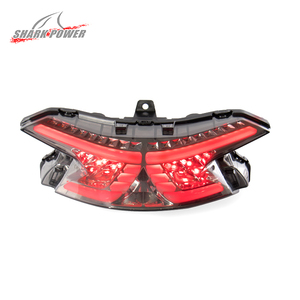Requin Puissance <span class=keywords><strong>Moto</strong></span> Refit Commutateur Optionnel Fluide <span class=keywords><strong>Clignotant</strong></span> Feu Arrière Feu Arrière <span class=keywords><strong>Led</strong></span> Feu De Freinage Arrière - Product Image 4