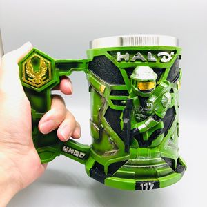 Taza de Resina 3D con Diseño de Soldado Verde, Robot, Gamepad - Product Image 6