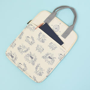 High Quality Embroidered Vertical Double-Layer <b>13</b>-<b>Inch</b> <b>Laptop</b> <b>Sleeve</b> For Outdoor Traveling - Product Image 4