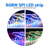 Bande LED RGBW en promotion, étanche IP54 pour extérieur, découpable, SMD, personnalisation par le fabricant