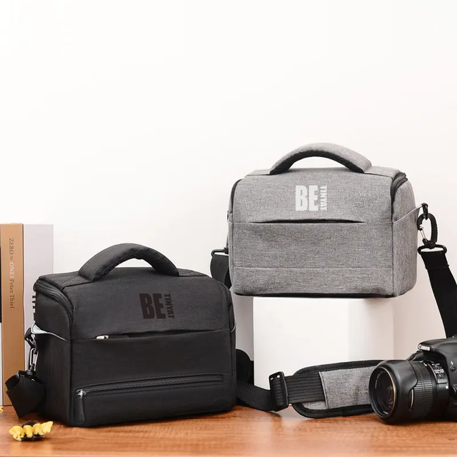 TINYAT  Shockproof Carry Case Man Women Professional Digital Camera Bag