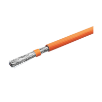 Cable Ethernet Cat6a/Cat7 FTP/SFTP Cableado de comunicación Conductor de cobre Chaqueta de PVC Conector RJ45 Disponible 1M 5M 100M Longitudes