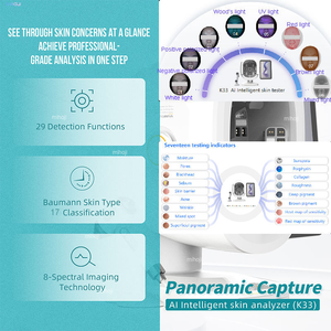 Analyseur de peau facial IA OEM, machine d'analyse de beauté par imagerie 3D pour salon de SPA - Product Image 6