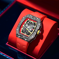 Montre à quartz pour homme avec cadran ajouré