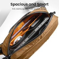 Mochila Bandolera Impermeable de Nailon X Fabric PAC, Personalizada de Fábrica BSCI, Resistente al Agua, para Viajes