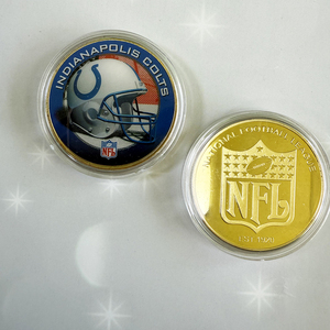 Fabricante Venta caliente Desafío Monedas 3D Aleación de zinc Oro Plata Metal Esmalte Colección <span class=keywords><strong>NFL</strong></span> NBA Desafío Monedas - Product Image 1