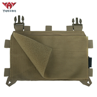 Gilet tactique Yakeda 0202 avec triple pochette pour chargeurs, boucle, chaleco tactico Molle, gilet de sécurité pour entraînement extérieur, sac de chasse