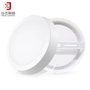 <span class=keywords><strong>Plafonnier</strong></span> à DEL ultra-mince et lumineux rond tricolore pour balcon, couloir, porche, <span class=keywords><strong>sans</strong></span> trou d'ouverture - Product Image 1