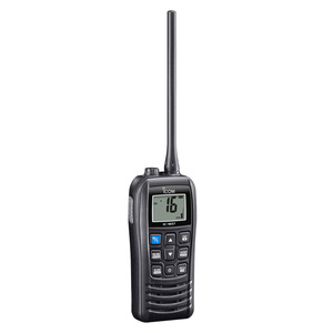 Icom IC-M37 IC-M37E Émetteur-récepteur VHF marin portable 6W Radio flottante étanche pour bateau et yacht - Product Image 1