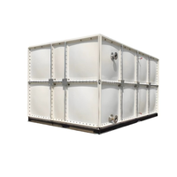 Réservoir de stockage d'eau modulaire GRP rectangulaire pour eau potable, taille personnalisée, certifié ISO 9001, garantie 1 an Angel Thriving