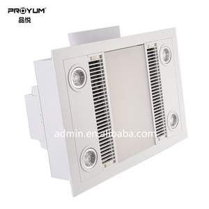 Vendita calda ventilazione bagno bagno termoventilatore <span class=keywords><strong>elettrico</strong></span> con illuminazione a Led - Product Image 5