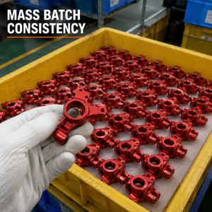 Service de fabrication CNC sur mesure pour pièces de mise à niveau de voitures RC en alliage d'aluminium, production en série OEM - Product Image 3